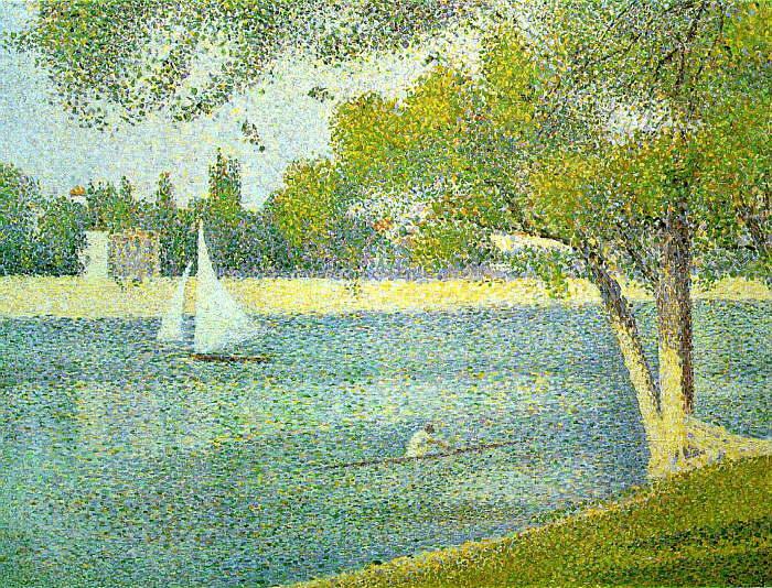 Georges Seurat The Siene at La Grande Jatte